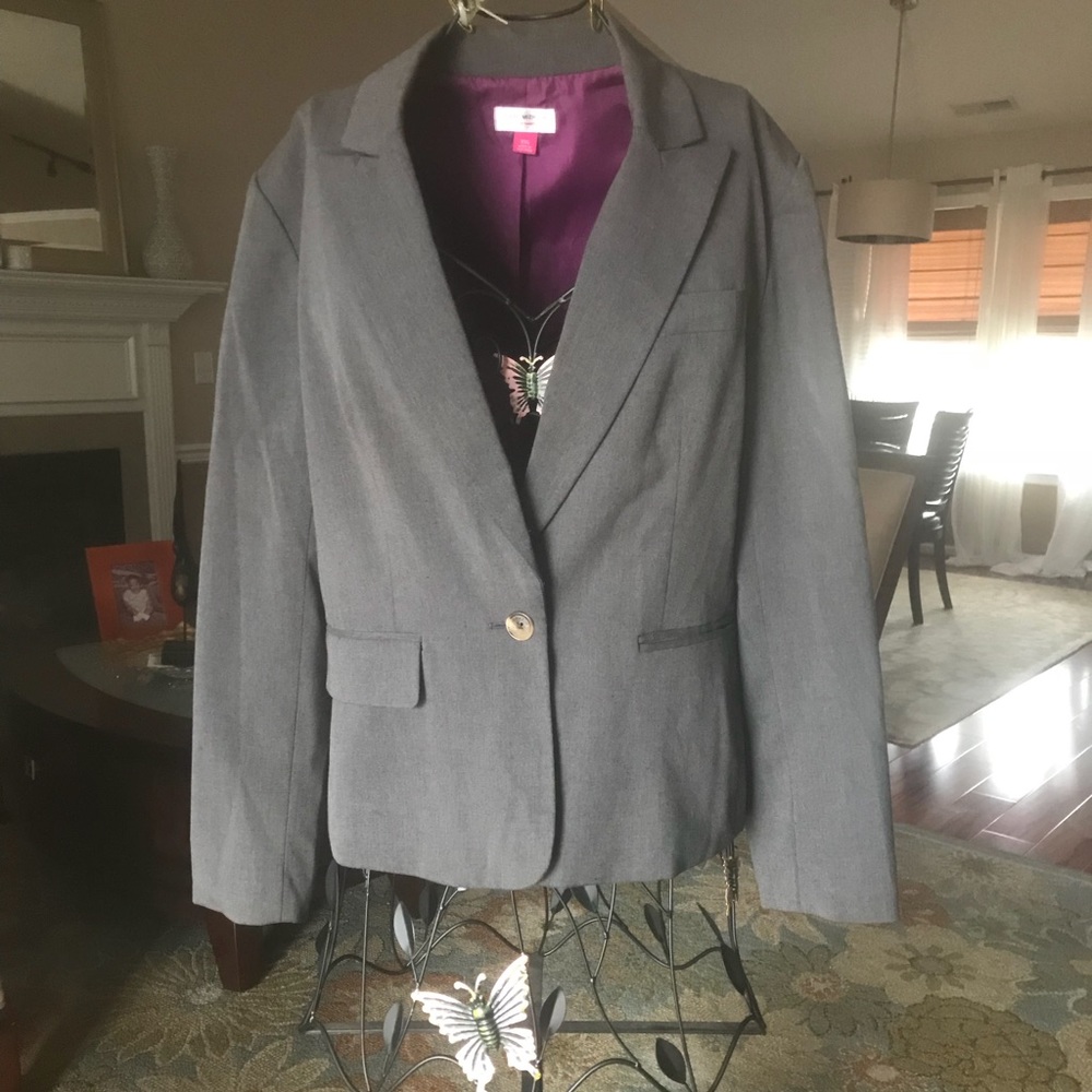Business Casual Grey Blazer